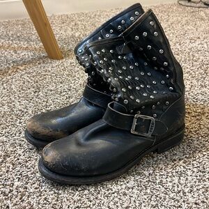 Frye Studded Boots